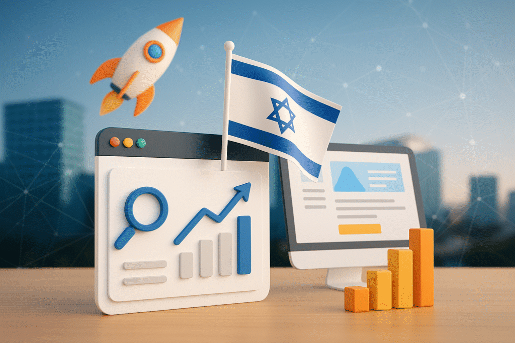 Création de site internet professionnel en Israël – design moderne et technologies digitales